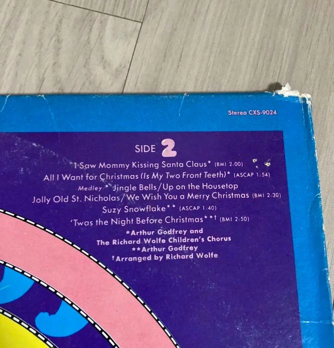 빈티지 크리스마스 lp 바이닐 2lp 이미지