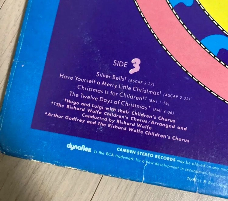 빈티지 크리스마스 lp 바이닐 2lp 이미지