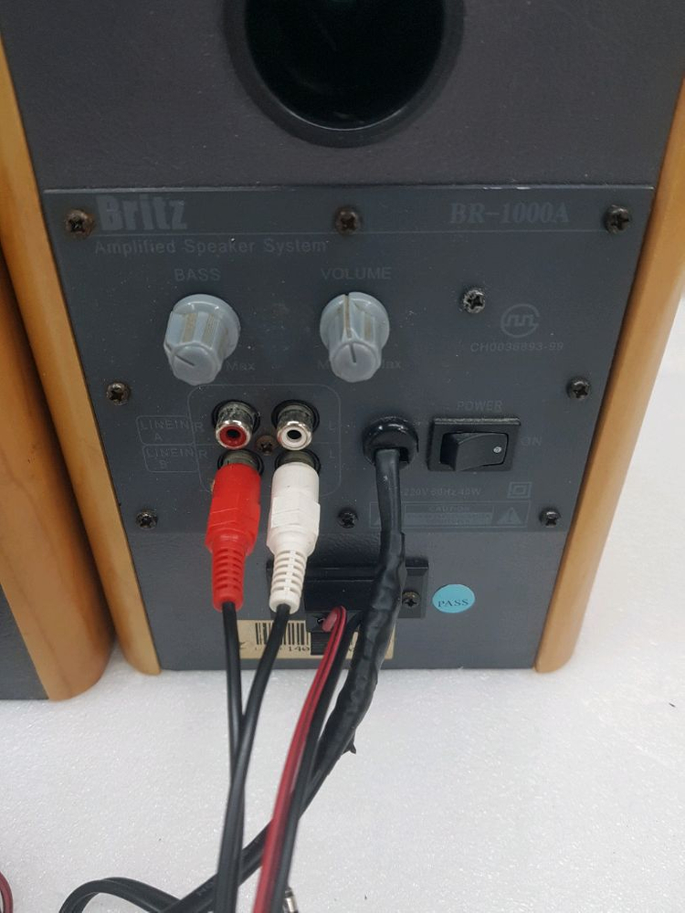 BRITZ 2.1 엠프 스피커 입니다 이미지