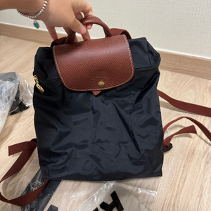 롱샴 르플리아쥬 오리지널 백팩 M 제니 가방 리뉴얼 전