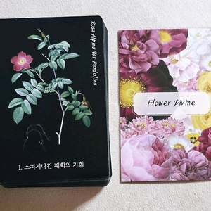 프라임뮤즈 플라워 사랑 재회 타로카드