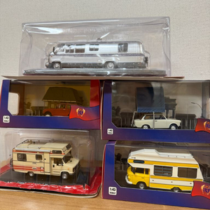 캠핑카 캠핑 트레일러 카라반 다이캐스트 1/64 1/43 스케일 미니카 모형 판매