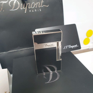 풀세트 듀퐁라이터 라인2 신형 ca16296 블랙 래커 팔라듐 백금 쌍불 듀퐁라이타