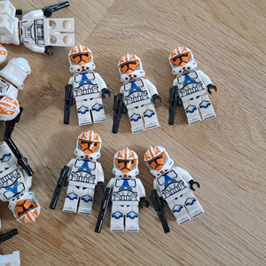 레고 스타워즈 332중대 클론 피규어