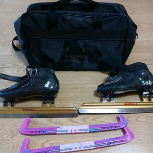 245사이즈쇼트트랙스케이트 세트