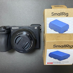소니 a6700, 번들렌즈, 스몰리그 배터리 2개 이미지
