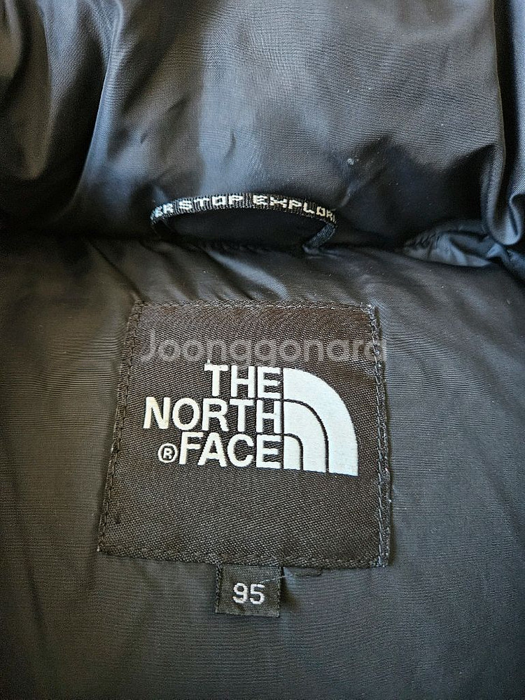 노스페이스 패딩조끼 베스트 구스다운 95(M)--3