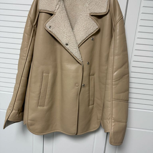 한섬 시스템 무스탕 자켓