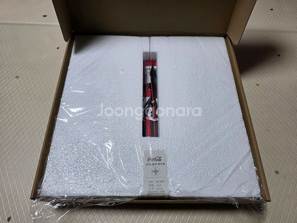 코카콜라 벽시계--2