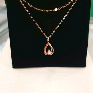 로이드 14k 목걸이 물방울 팬던트 펜던트 일체형 3푼