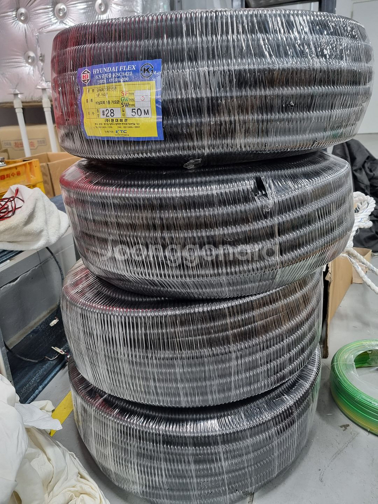 현대 플렉스 전선관 28mm 50m--1