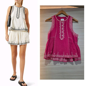 정품 이자벨마랑 블라우스