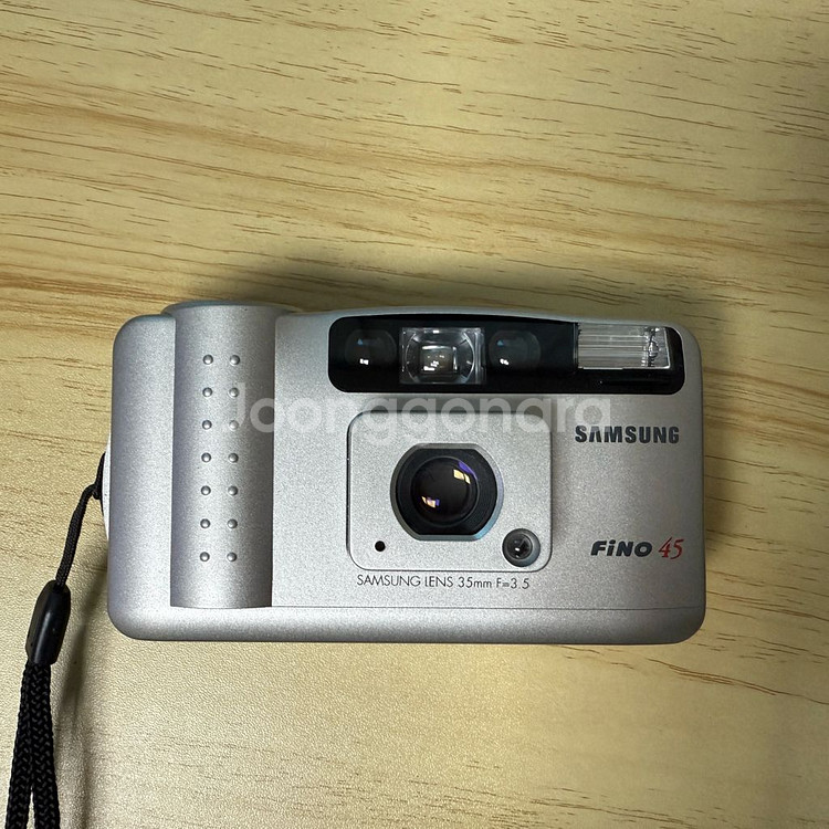 특A급 삼성 피노 45 필름카메라 + 전용파우치 + 배터리--0