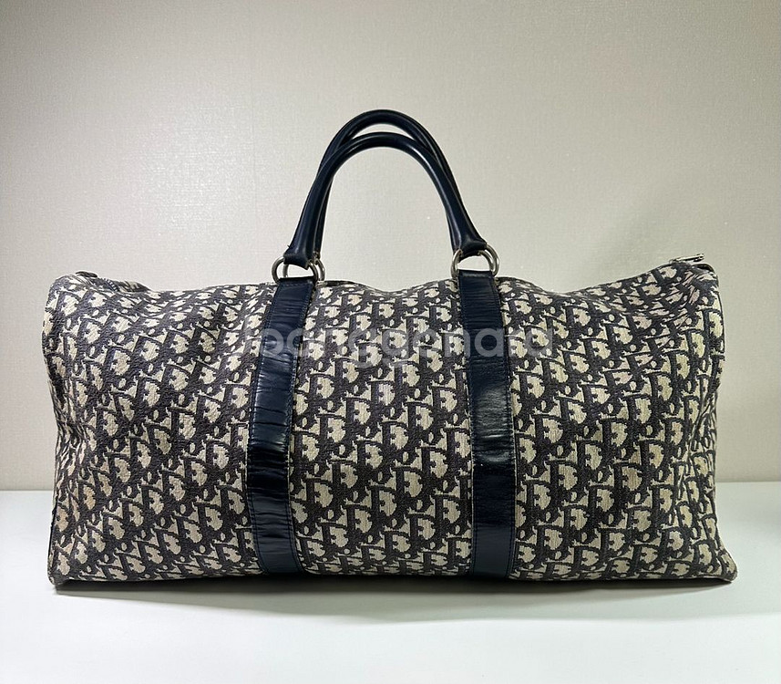 정품 디올 오블리크 보스턴백 급쳐--0