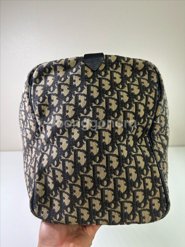 정품 디올 오블리크 보스턴백 급쳐--3