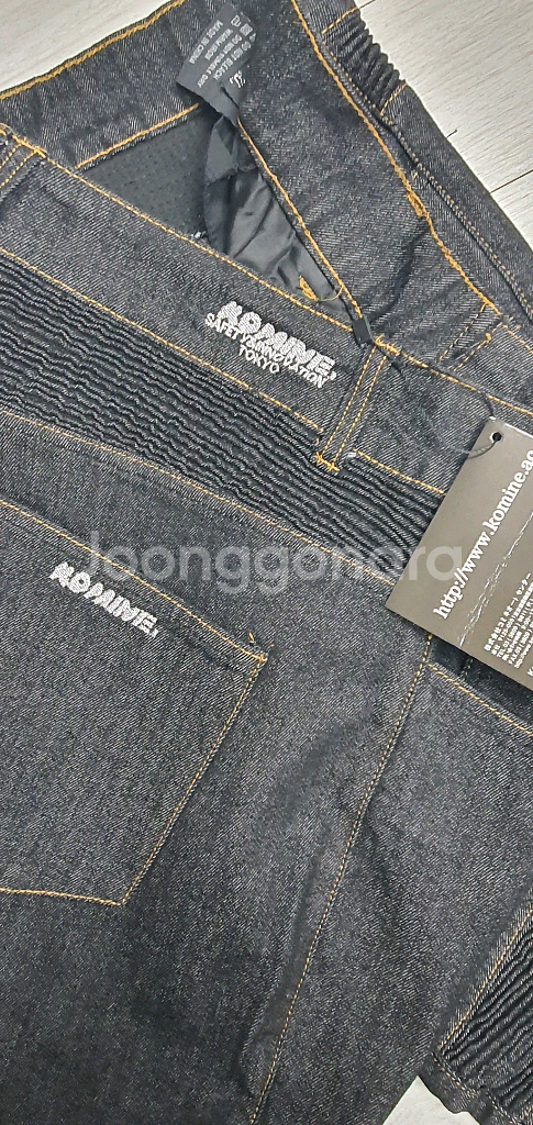 KOMINE 정품(사방스판) 바이크진 33인치(No.745)새상품! 보호대내장됨!--2