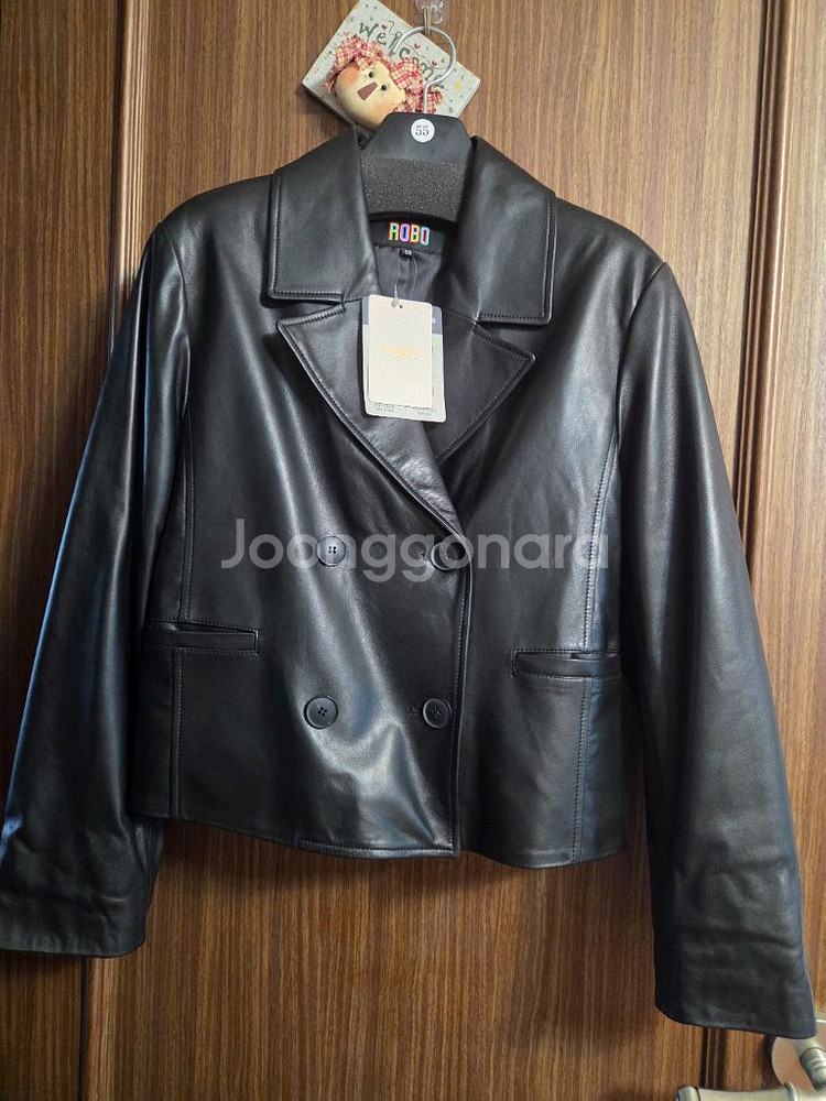 로보 더블 양가죽 자켓 인하--0