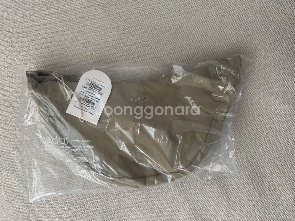 안다르 미니 숄더 앤 크로스백 가방 새상품 반값택포--0