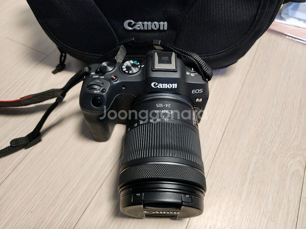 캐논코리아 정품 eos r8 바디와 RF24-105mm f4-7.1 is stm 렌즈 보증남은 a급 제품 판매합니다--2