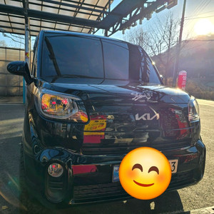 기아 레이 1인승 밴 튜닝차량 판매합니다 검정색 이미지