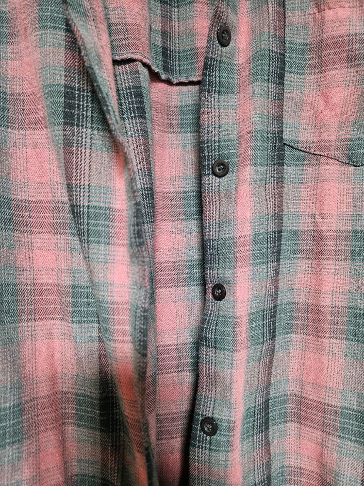 핑크체크루즈핏남방--2