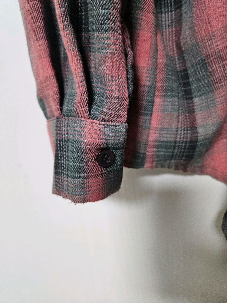 핑크체크루즈핏남방--7