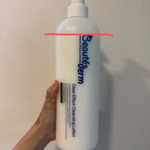 보떼덤 클리어 이펙트 클렌징 밀크 로션 1000ml