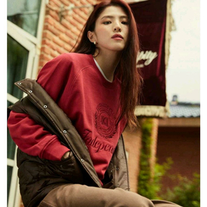 지오다노 한소희 맨투맨 스몰사이즈