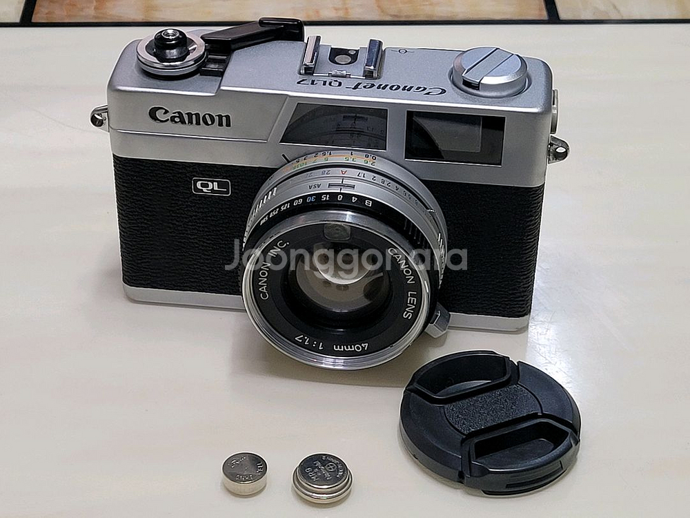 캐논 캐노넷 ql17 40mm 빈티지 필름 카메라--0