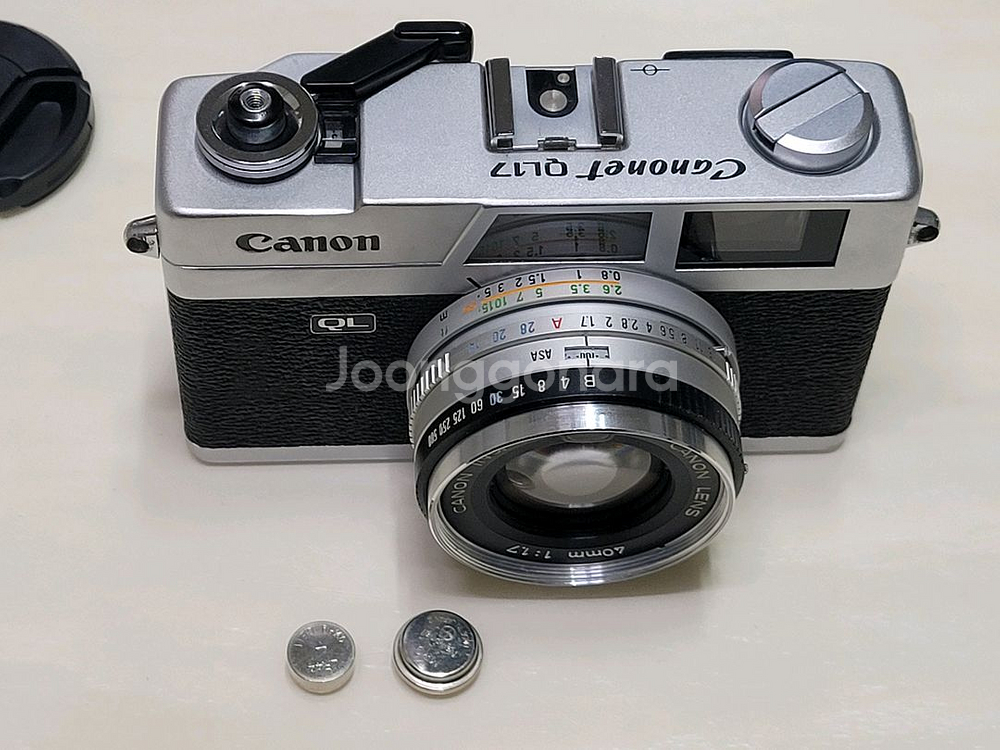 캐논 캐노넷 ql17 40mm 빈티지 필름 카메라--5