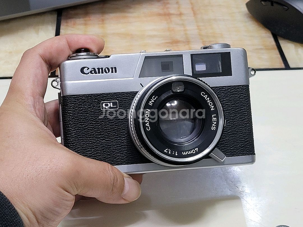 캐논 캐노넷 ql17 40mm 빈티지 필름 카메라--6