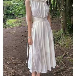 셔링 롱 원피스