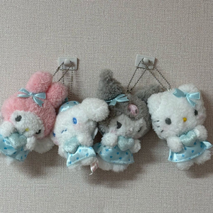 산리오 유메미루 2탄 정품 마스코트 키링 풀세트 (개별판매 0)