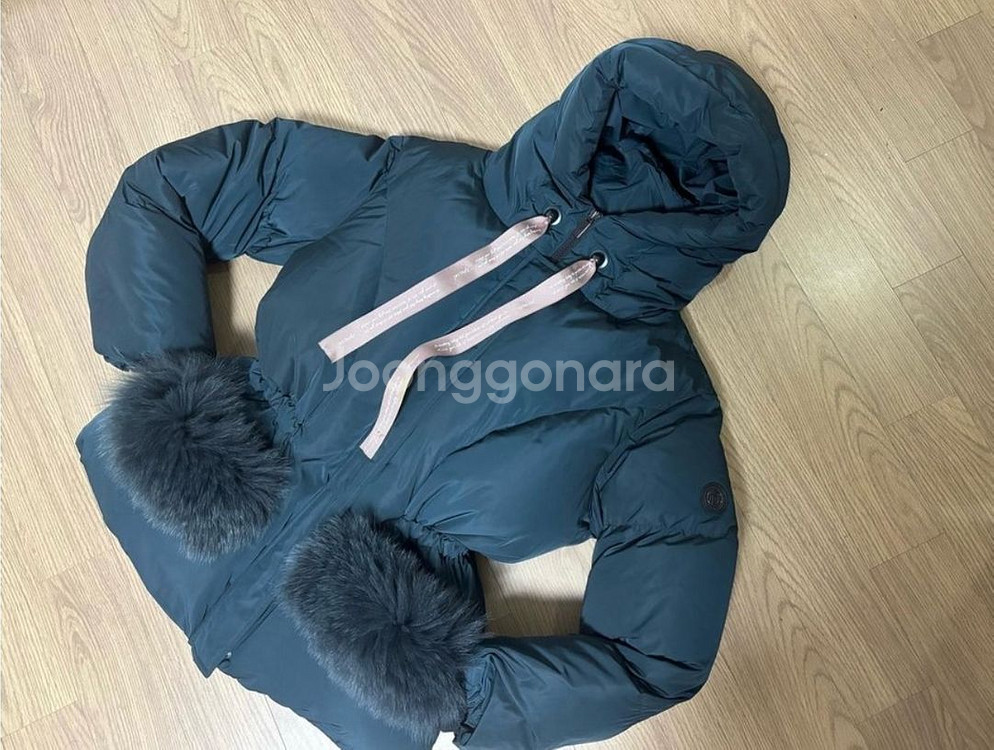 새상품급 에고이스트 빅 후드 중기장 패딩 여 66--0