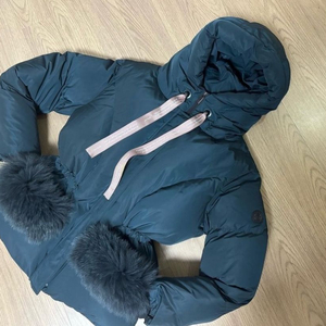 새상품급 에고이스트 빅 후드 중기장 패딩 여 66