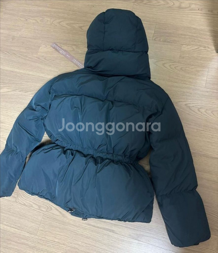 새상품급 에고이스트 빅 후드 중기장 패딩 여 66--1