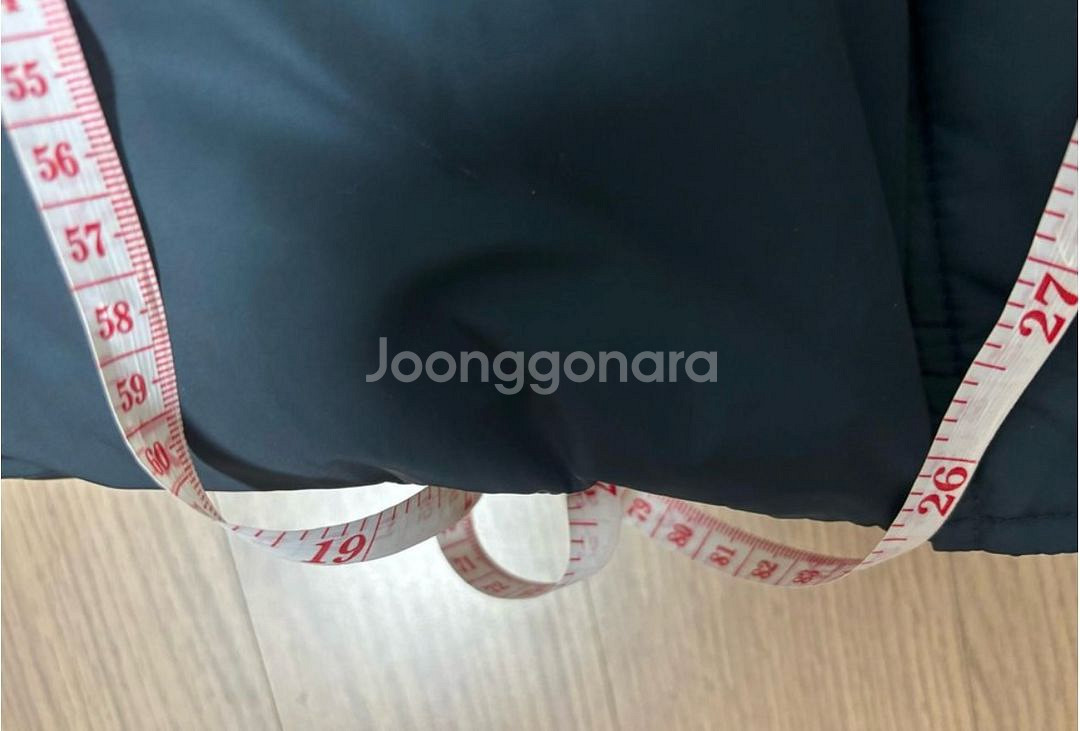 새상품급 에고이스트 빅 후드 중기장 패딩 여 66--9