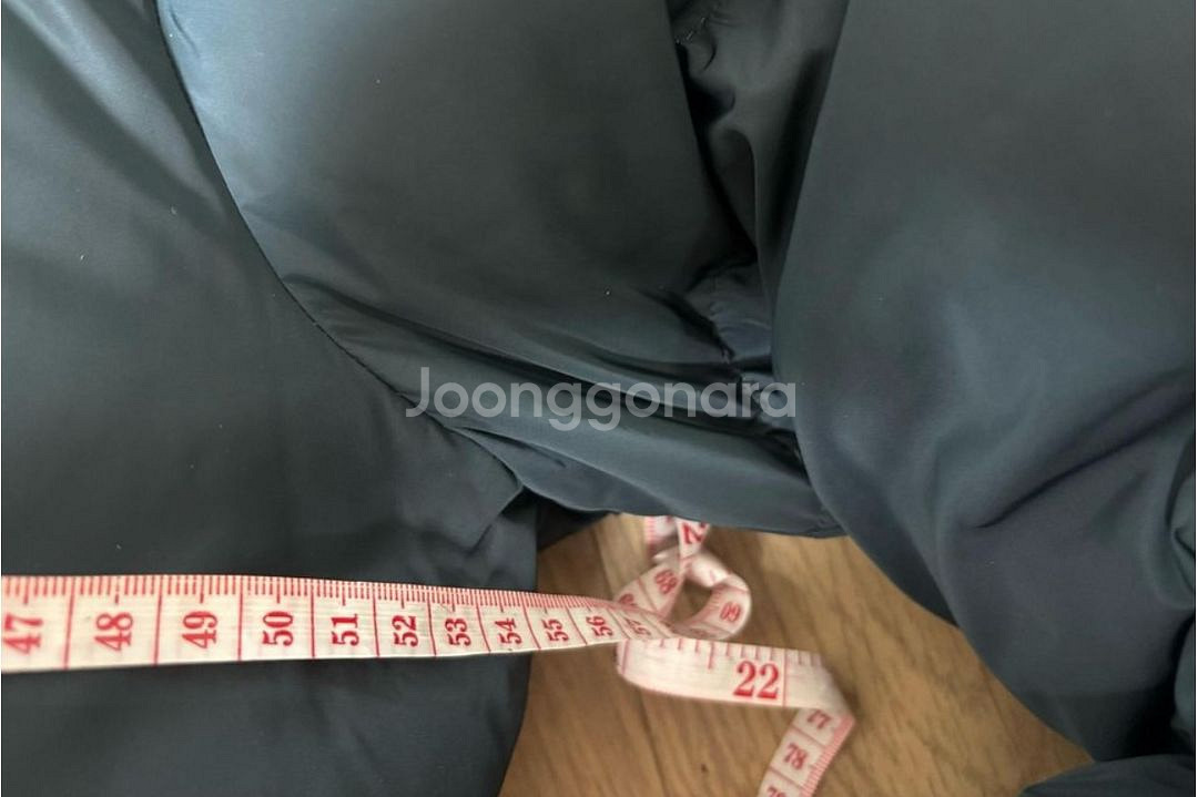 새상품급 에고이스트 빅 후드 중기장 패딩 여 66--8