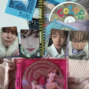 엔시티 위시 컬러 초회한정 포카 포토북 유우시 리쿠 사쿠야 시온 료 color nct wish 앨범 이미지