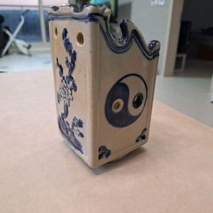 중국도자기 필통