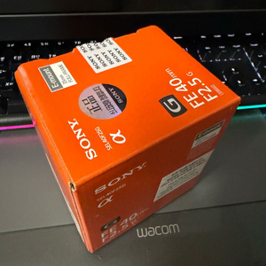 소니 FE 40mm F2.5 G 렌즈