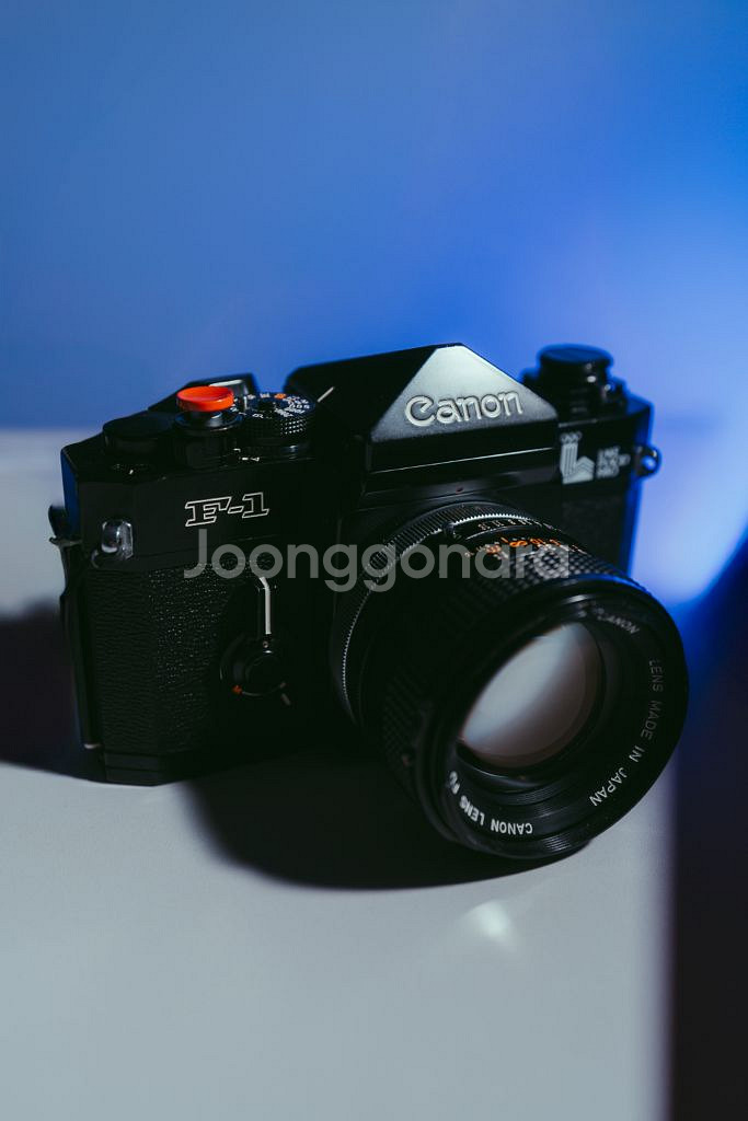 캐논 F-1 1980 올림픽 FL 35mm 2.5,FD 55mm 1.2--0