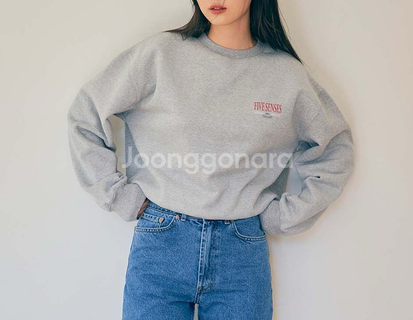 5pening 여성 맨투맨 (그레이)--6