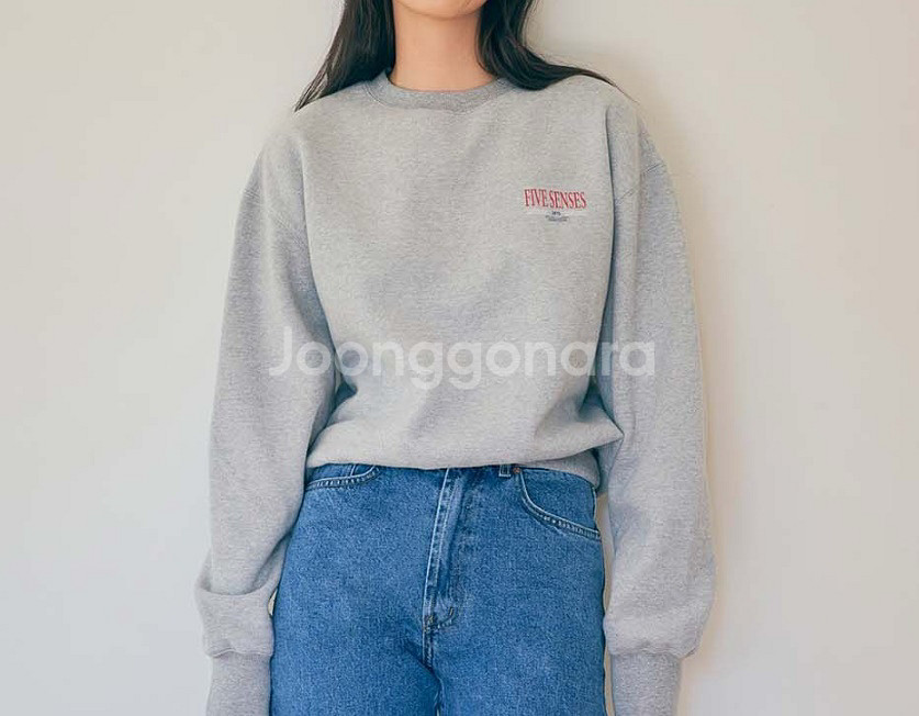 5pening 여성 맨투맨 (그레이)--7