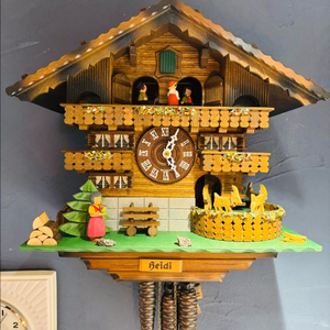 스위스 로쳐 Loetscher 하이디 뻐꾸기시계 벽시계