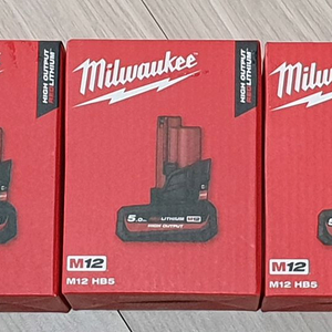 밀워키 M12 HB 5.0Ah