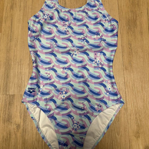 아레나 여아 U넥 수영복, 80