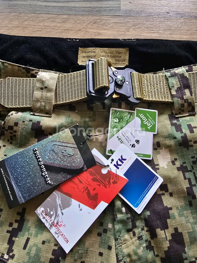 에머슨 기어 컴뱃 어썰트 팬츠 XL AOR2 W36 남성 바지--3