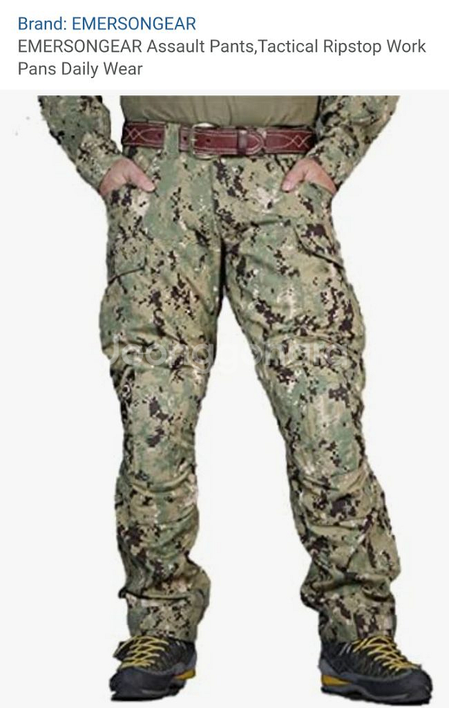 에머슨 기어 컴뱃 어썰트 팬츠 XL AOR2 W36 남성 바지--8