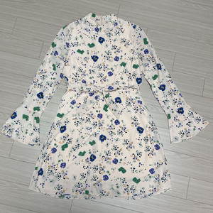 플라워 플레어 원피스